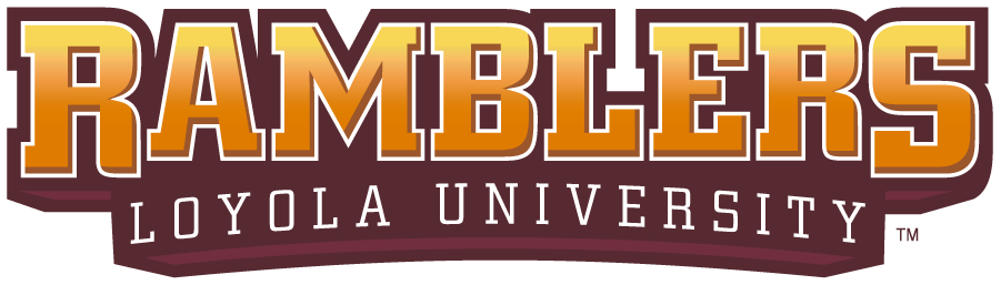 Loyola Ramblers 2012-2019 Wordmark Logo diy DTF decal sticker